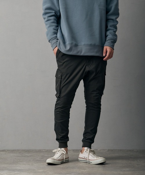 improves（インプローブス）の「ナチュラルストレッチ サルエル ジョガーパンツ（その他パンツ・メンズ・スミクロ/ベージュ/ブラック/オリーブ・X-LARGE/LARGE/MEDIUM）」の3枚目の写真