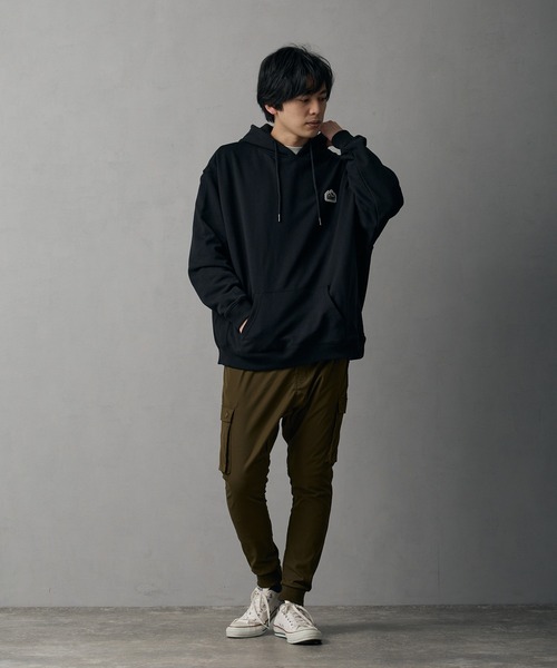 improves（インプローブス）の「ナチュラルストレッチ サルエル ジョガーパンツ（その他パンツ・メンズ・スミクロ/ベージュ/ブラック/オリーブ・X-LARGE/LARGE/MEDIUM）」の8枚目の写真