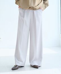 le.coeur blanc | フルダルタックストレートパンツ(その他パンツ)