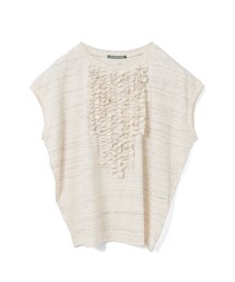 mizuiro ind フレンチスリーブフリルプルオーバー