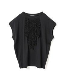 mizuiro ind ジョーゼットボートネックコクーンプルオーバー（Tシャツ