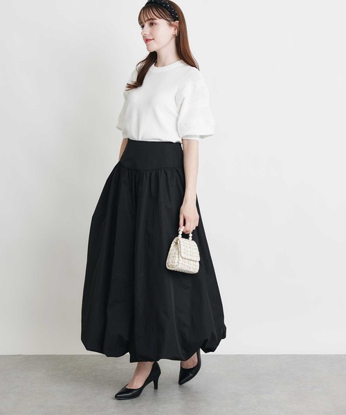 バックジップバルーンスカート（スカート）｜PICCIN PERLA（ピッチン