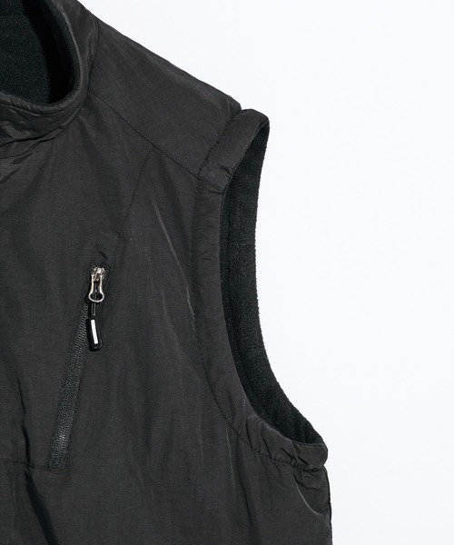 MAISON CLUB（メゾンクラブ）の「【MAISON CLUB】Reversible Military Puff Ball Vest /リバーシブルミリタリーパフボールベスト KNF-YI（ベスト・メンズ・ブラック・XL）」の6枚目の写真