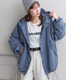 DISCOAT（ディスコート）の「【Enlude】リップストップナイロンフード付きジャケット《ユニセックス》（ブルゾン）」