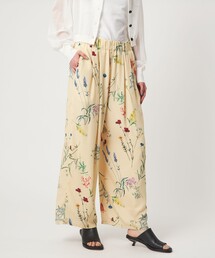 EMMEL REFINES | ＜EMMEL REFINES＞EM フラワープリント イージーパンツ(その他パンツ)