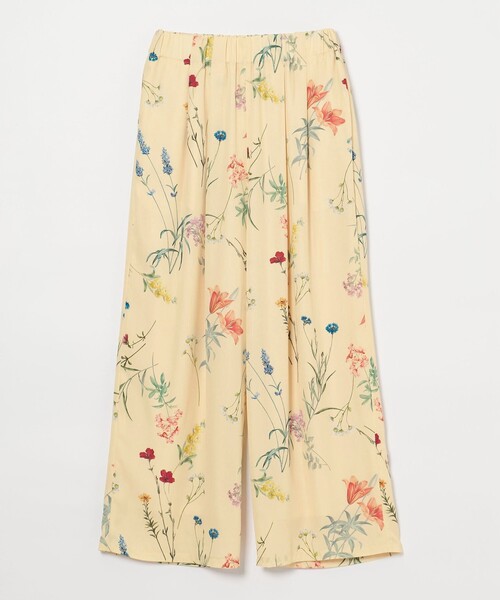 EMMEL REFINES（エメルリファインズ）の「＜EMMEL REFINES＞EM フラワープリント イージーパンツ（その他パンツ・レディース・ブラック/クリーム・M/S）」の10枚目の写真