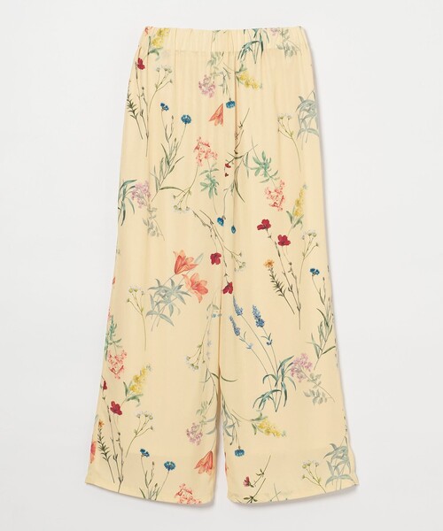 EMMEL REFINES（エメルリファインズ）の「＜EMMEL REFINES＞EM フラワープリント イージーパンツ（その他パンツ・レディース・ブラック/クリーム・M/S）」の11枚目の写真