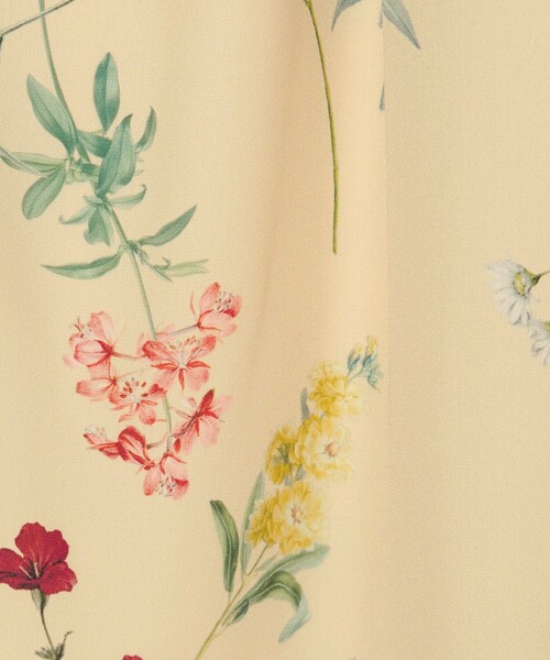 EMMEL REFINES（エメルリファインズ）の「＜EMMEL REFINES＞EM フラワープリント イージーパンツ（その他パンツ・レディース・ブラック/クリーム・M/S）」の16枚目の写真