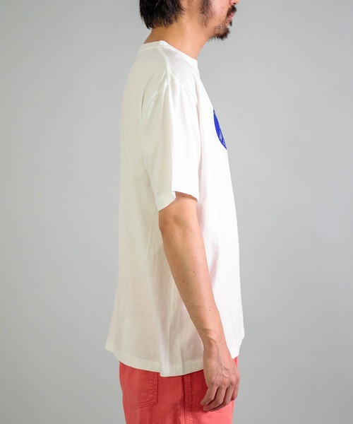 OMNIGOD（オムニゴッド）の「[OMNIGOD mens / オムニゴッド] 24/-アメリカ綿天竺ショートスリーブTシャツ（Tシャツ/カットソー・メンズ・アイボリー・3/4）」の6枚目の写真