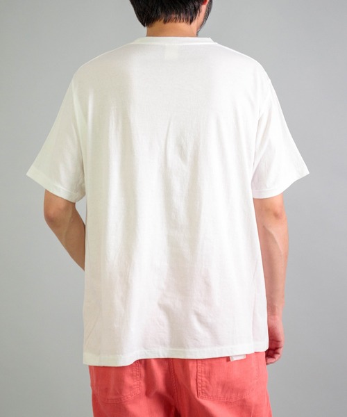 OMNIGOD（オムニゴッド）の「[OMNIGOD mens / オムニゴッド] 24/-アメリカ綿天竺ショートスリーブTシャツ（Tシャツ/カットソー・メンズ・アイボリー・3/4）」の7枚目の写真