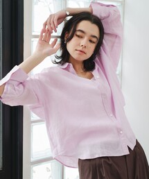 green label relaxing | 【結論シリーズ】リネンバランスシャツ［size SHORTあり］(シャツ/ブラウス)