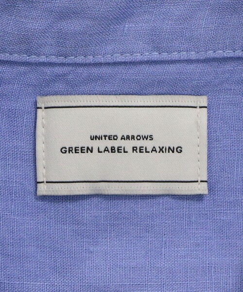 green label relaxing（グリーンレーベルリラクシング）の「［size SHORTあり］リネンバランスシャツ（シャツ/ブラウス・レディース・ナチュラル/ライトブルー/ライトピンク/ブラウン/ライム/ダークグレー/その他1・FREE/SHORT）」の9枚目の写真