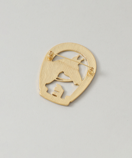 IENA(イエナ)の「《WEB限定/追加2》IENA BONJOUR ブローチ(その他小物・レディース・ゴールド・FREE)」の12枚目の写真