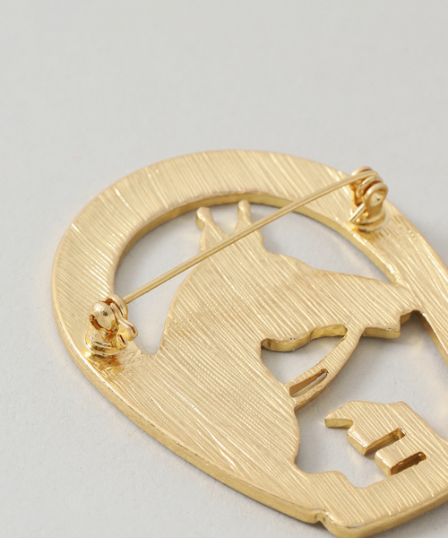 IENA(イエナ)の「《WEB限定/追加2》IENA BONJOUR ブローチ(その他小物・レディース・ゴールド・FREE)」の13枚目の写真