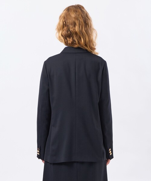 MACKINTOSH PHILOSOPHY(マッキントッシュ フィロソフィー)の「【TROTTER(トロッター)シリーズ】【RETFORD(レットフォード)】アクションツイル(テーラードジャケット・レディース・ダークネイビー/ベージュ・38/36)」の9枚目の写真