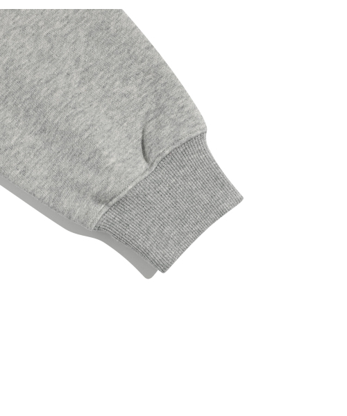 NICE GHOST CLUB(ナイスゴーストクラブ)の「DOT 3STAR RAGLAN CROP HOODIE ZIP UP_GREY(NG2GSUM493A)(パーカー・レディース・グレー・SMALL/MEDIUM)」の8枚目の写真