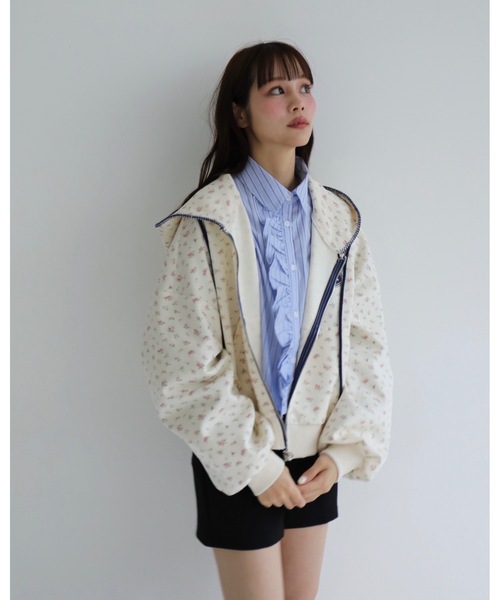 JUMELLE(ジュメロ)の「ストライプフリルブラウス(シャツ/ブラウス・レディース・ピンク/ブルー・MEDIUM)」の20枚目の写真