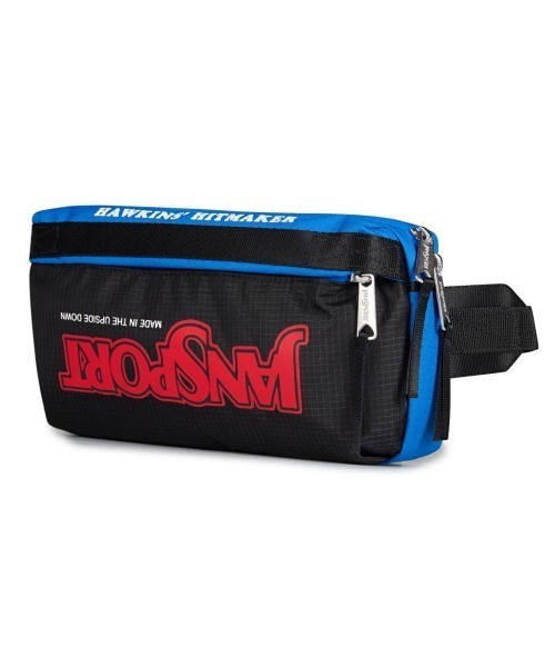 JANSPORT（ジャンスポーツ）の「JANSPORT WASHINGTON WAISTPACK SQUAWK RADIO（ジャンスポーツ ワシントン ウエストパック スクウォーク ラジオ）（ボディバッグ/ウエストポーチ・メンズ・ブルー系・ONE SIZE）」の3枚目の写真