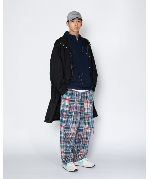 APPLEBUM(アップルバム)の「Patchwork Madras Wide Pants(その他パンツ・メンズ・ブルー・MEDIUM/LARGE/X-LARGE)」の7枚目の写真