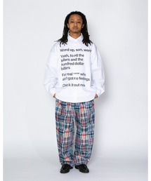 APPLEBUM（アップルバム）の「Patchwork Madras Wide Pants（その他パンツ）」