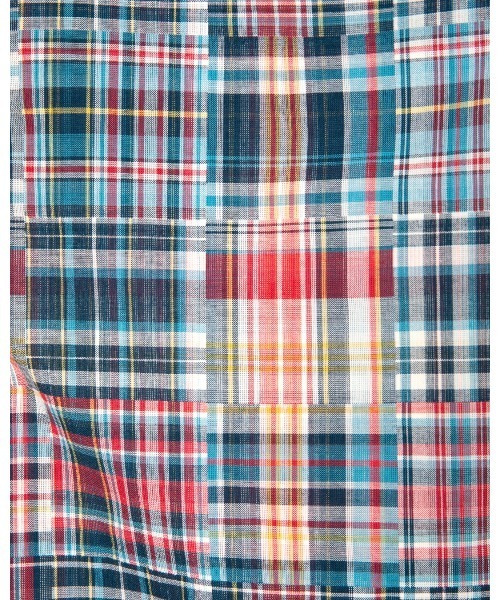 APPLEBUM(アップルバム)の「Patchwork Madras Wide Pants(その他パンツ・メンズ・ブルー・MEDIUM/LARGE/X-LARGE)」の11枚目の写真