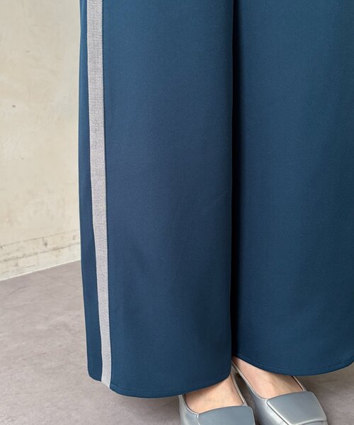 Chez toi（シェトワ）の「リブラインストレッチストレートパンツ（その他パンツ・レディース・ライトグレー/ネイビー/チャコールグレー・FREE）」の19枚目の写真