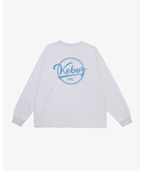 KEBOZ（ケボズ）の「BB WASHED L/S TEE（Tシャツ/カットソー・メンズ・ネイビー/オリーブ/ブラック/ブラウン/ホワイト・2XL/XL/L/M/S）」の2枚目の写真