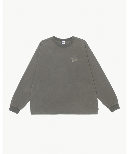 KEBOZ（ケボズ）の「BB WASHED L/S TEE（Tシャツ/カットソー・メンズ・ネイビー/オリーブ/ブラック/ブラウン/ホワイト・2XL/XL/L/M/S）」の12枚目の写真
