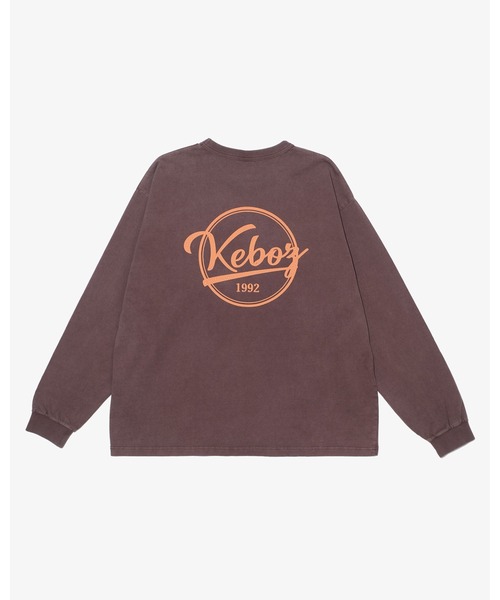 KEBOZ（ケボズ）の「BB WASHED L/S TEE（Tシャツ/カットソー・メンズ・ネイビー/オリーブ/ブラック/ブラウン/ホワイト・2XL/XL/L/M/S）」の21枚目の写真