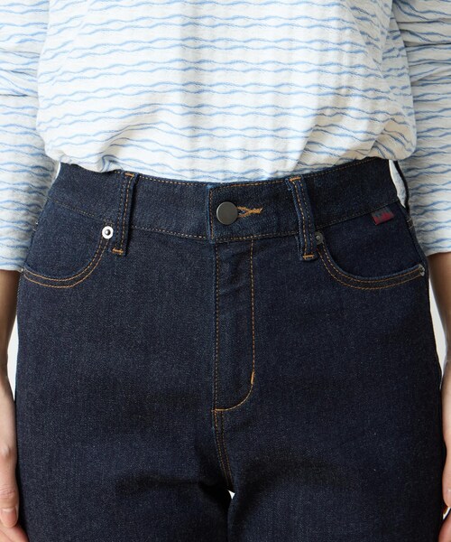 DECOY SINCE 1981（デコイシンスイチキュウハチイチ）の「ストレッチデニムスリムパンツ【ウエストゴム・大きいサイズあり】（その他パンツ・レディース・ネイビー/ブルー・64/67/70/76/80）」の12枚目の写真