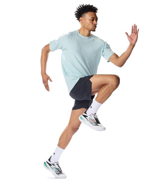 UNDER ARMOUR(アンダーアーマー)の「UAモチベート ソフト ショートスリーブ Tシャツ(トレーニング/メンズ)(Tシャツ/カットソー・メンズ・ブルー系・M/L/XL/S/2XL)」の7枚目の写真