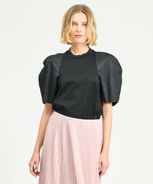 BOWTE（バウト）の「BOWTE / コットンジャージー コンビサークルスリーブTシャツ《ESTNATION EXCLUSIVE》（Tシャツ/カットソー）」