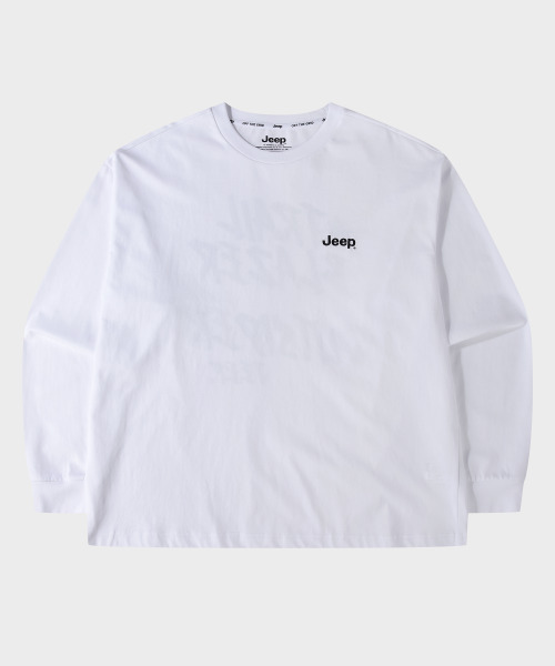 JEEP(ジープ)の「バックプリントロングスリーブTシャツ (JR5TSU005WH)(Tシャツ/カットソー・レディース・その他・SMALL/MEDIUM/LARGE/X-LARGE/2XL)」の2枚目の写真