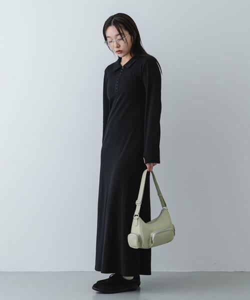 SENSE OF PLACE by URBAN RESEARCH(センスオブプレイスバイアーバンリサーチ)の「エリツキホックワンピース(ワンピース・レディース・ブラウン系その他/ブラック/グレー系その他・ONE/S)」の8枚目の写真