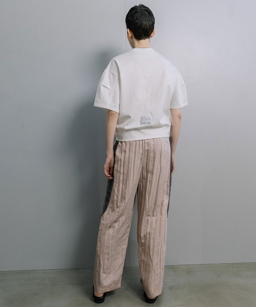 MARECHAL TERRE（マルシャルテル）の「カーブスイッチングパンツ（その他パンツ・レディース・ブラック/アイボリー/ピンク/チャコールグレー・MEDIUM）」の7枚目の写真