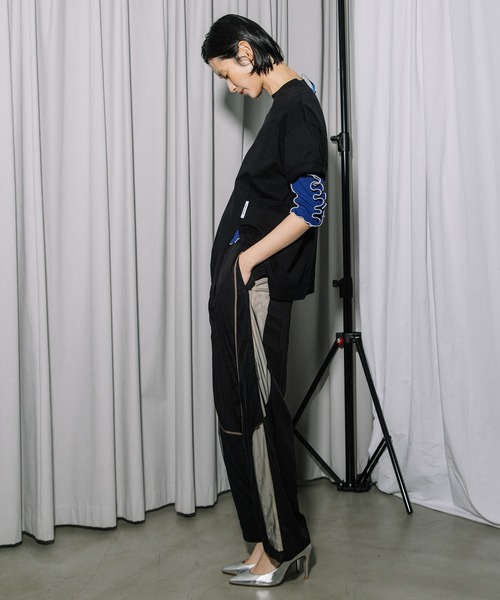 MARECHAL TERRE（マルシャルテル）の「カーブスイッチングパンツ（その他パンツ・レディース・ブラック/アイボリー/ピンク/チャコールグレー・MEDIUM）」の22枚目の写真