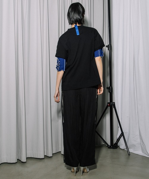 MARECHAL TERRE（マルシャルテル）の「カーブスイッチングパンツ（その他パンツ・レディース・ブラック/アイボリー/ピンク/チャコールグレー・MEDIUM）」の21枚目の写真