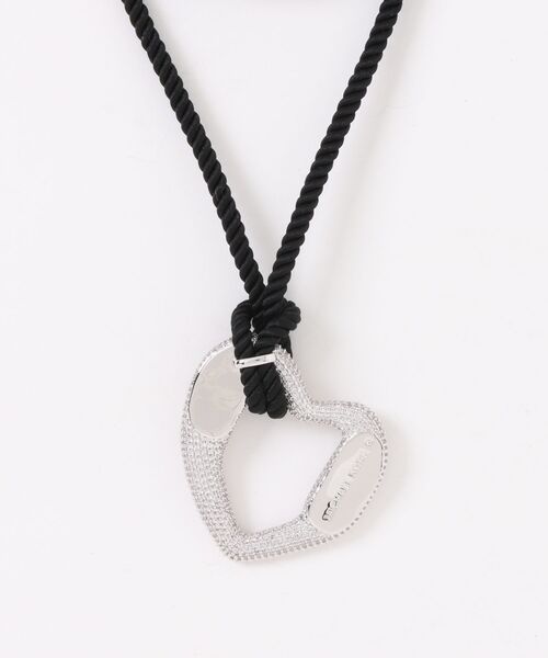 MICHAEL KORS(マイケルコース)の「プレシャスメタル プレーティング ブラス パヴェ ハート ネックレス(ネックレス・レディース・シルバー・FREE)」の1枚目の写真