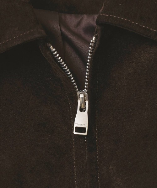 TODAYFUL(トゥデイフル)の「TODAYFUL Suede Zip Blouson スエードジップブルゾン/12620204(ブルゾン・レディース・ダークブラウン・38/36)」の18枚目の写真