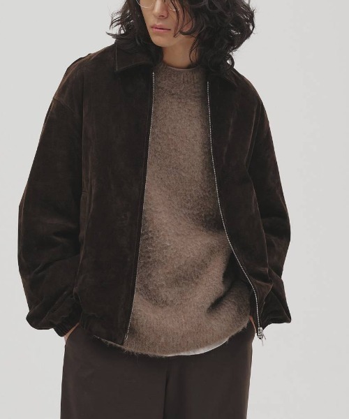 TODAYFUL(トゥデイフル)の「TODAYFUL Suede Zip Blouson スエードジップブルゾン/12620204(ブルゾン・レディース・ダークブラウン・38/36)」の14枚目の写真