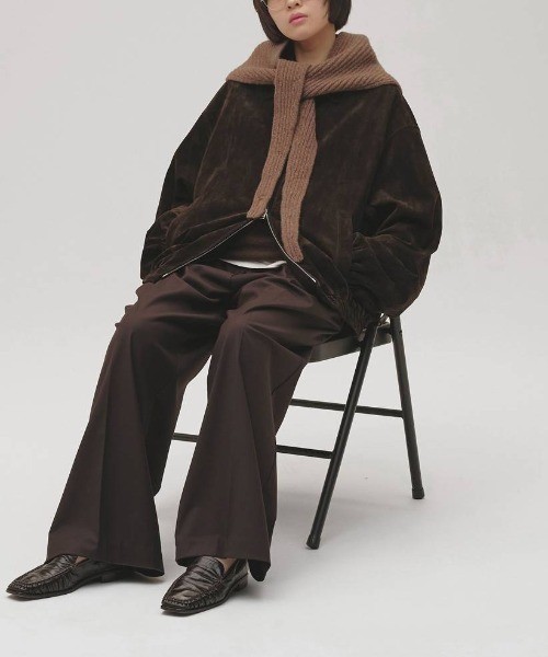 TODAYFUL(トゥデイフル)の「TODAYFUL Suede Zip Blouson スエードジップブルゾン/12620204(ブルゾン・レディース・ダークブラウン・38/36)」の5枚目の写真