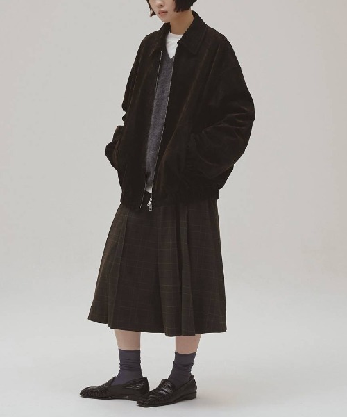 TODAYFUL(トゥデイフル)の「TODAYFUL Suede Zip Blouson スエードジップブルゾン/12620204(ブルゾン・レディース・ダークブラウン・38/36)」の7枚目の写真