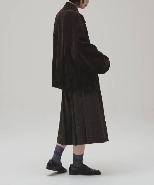 TODAYFUL(トゥデイフル)の「TODAYFUL Suede Zip Blouson スエードジップブルゾン/12620204(ブルゾン・レディース・ダークブラウン・38/36)」の8枚目の写真
