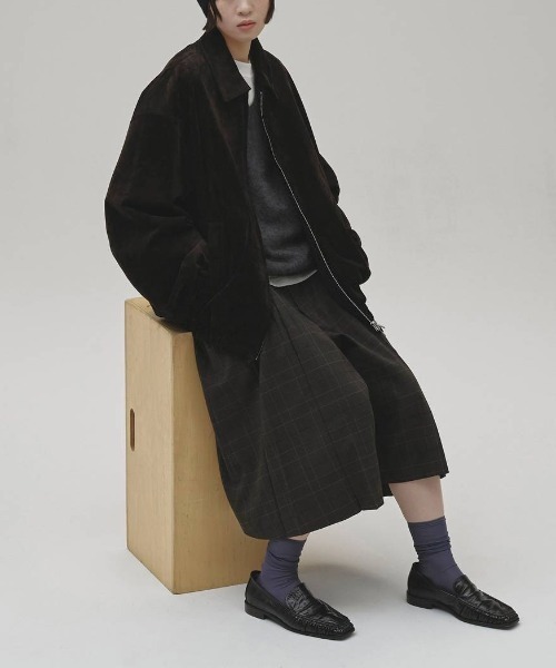 TODAYFUL(トゥデイフル)の「TODAYFUL Suede Zip Blouson スエードジップブルゾン/12620204(ブルゾン・レディース・ダークブラウン・38/36)」の9枚目の写真