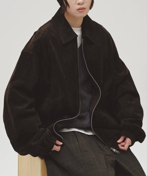 TODAYFUL(トゥデイフル)の「TODAYFUL Suede Zip Blouson スエードジップブルゾン/12620204(ブルゾン・レディース・ダークブラウン・38/36)」の10枚目の写真