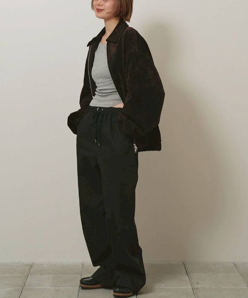 TODAYFUL(トゥデイフル)の「TODAYFUL Suede Zip Blouson スエードジップブルゾン/12620204(ブルゾン・レディース・ダークブラウン・38/36)」の19枚目の写真