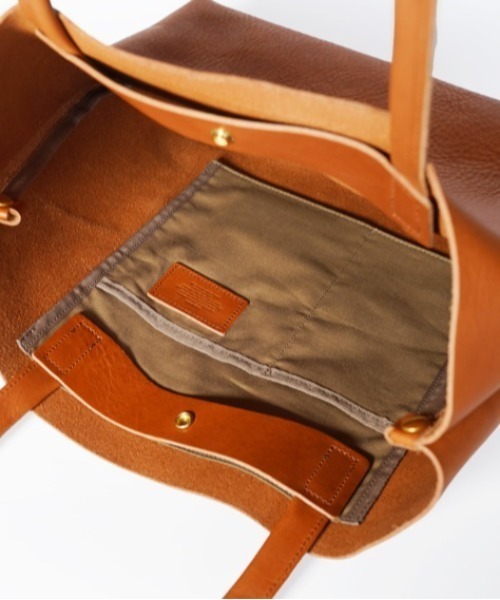 SLOW(スロウ)の「SLOW(スロウ) bono new tote bag-s(トートバッグ・メンズ・ブラック/モカ・F)」の15枚目の写真