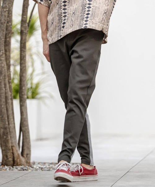 CAMBIO(カンビオ)の「mp14749-カーフウェーブリブパンツ(HLCM0252)(その他パンツ・メンズ・ベージュ/ブラック/グレー・S/M/L)」の14枚目の写真