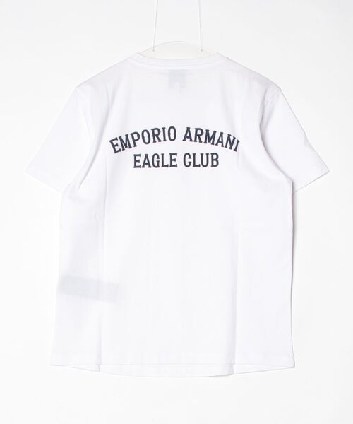 EMPORIO ARMANI（エンポリオアルマーニ）の「【エンポリオ アルマーニ】ASV Eagle Club Tシャツ（Tシャツ/カットソー・レディース・ホワイト系その他/オフホワイト・MEDIUM/SMALL）」の6枚目の写真