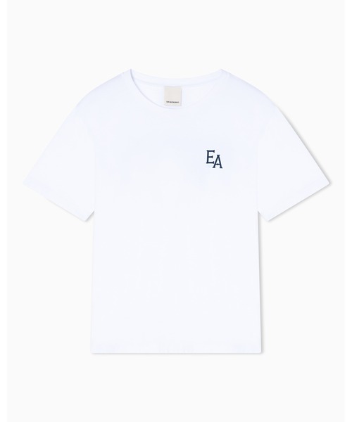 EMPORIO ARMANI(エンポリオアルマーニ)の「【エンポリオ アルマーニ】Eagle Club Tシャツ ジャージー プリント(Tシャツ/カットソー・レディース・ホワイト系その他/オフホワイト・MEDIUM/SMALL)」の6枚目の写真